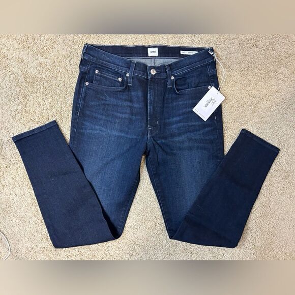 🆕 Edwin Pixie 9” Mid‎ Rise Skinny Jeans Color Legend Size 30 BIN M - Picture 3 of 12